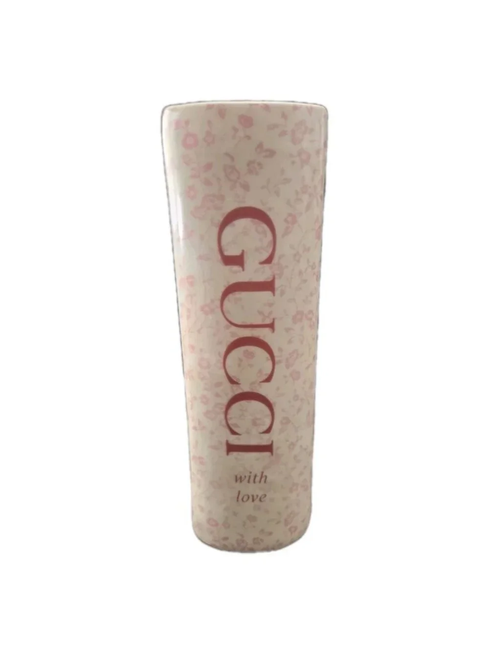 New Pink Gucci With Love Perfume Love Story Book Utensil Holder Flower Vase